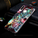 For Huawei P30 Lite Luminous TPU Soft Protective Case(Mandala Flower)