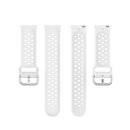 20mm Universal Sport Silicone Watch Band(White)