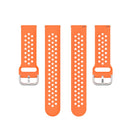 20mm Universal Sport Silicone Watch Band(Orange)