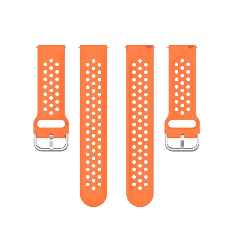 20mm Universal Sport Silicone Watch Band(Orange)
