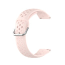 20mm Universal Sport Silicone Watch Band(Pink)