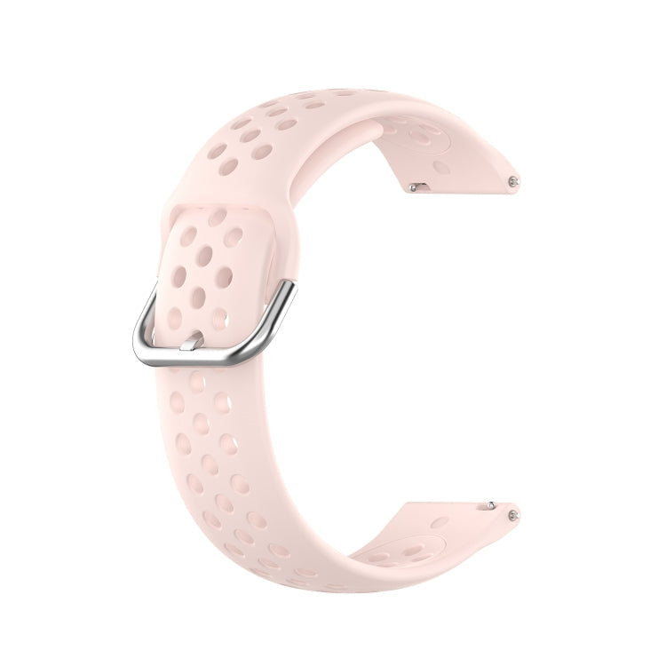 20mm Universal Sport Silicone Watch Band(Pink)