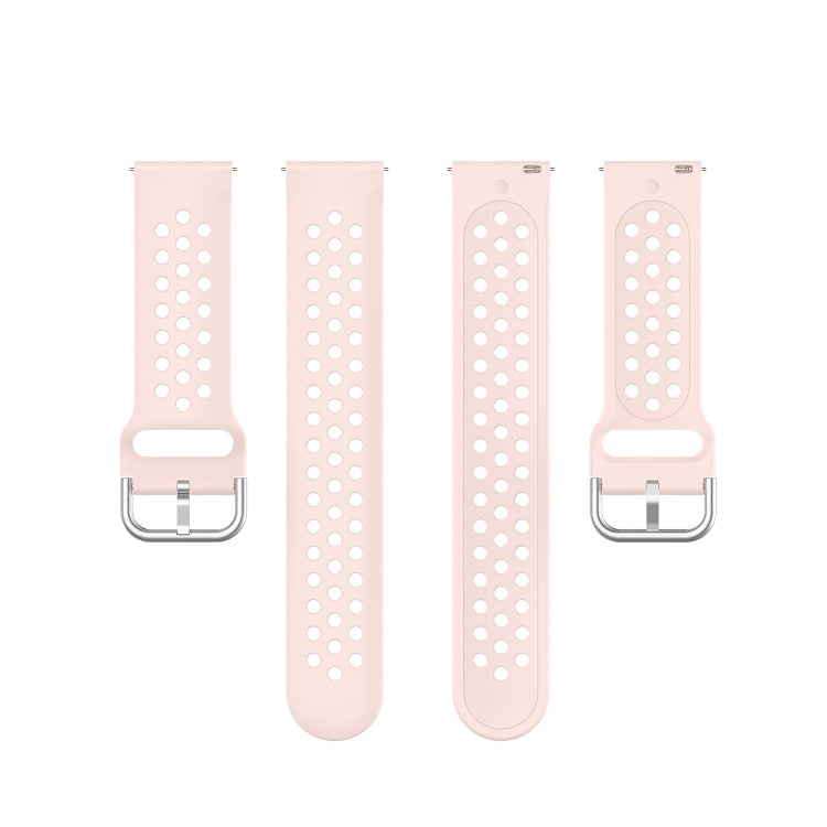 20mm Universal Sport Silicone Watch Band(Pink)