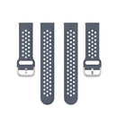 20mm Universal Sport Silicone Watch Band(Grey)