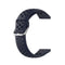 20mm Universal Sport Silicone Watch Band(Dark Blue)