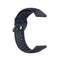 20mm Universal Sport Silicone Watch Band(Dark Blue)