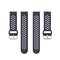 20mm Universal Sport Silicone Watch Band(Dark Blue)
