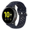 20mm Universal Sport Silicone Watch Band(Dark Blue)