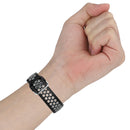 22mm Universal Sports Two Colors Silicone Replacement Strap Watchband(Midnight Blue Grey)