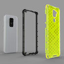 For Xiaomi Redmi Note 9 Shockproof Honeycomb PC + TPU Protective Case(White)