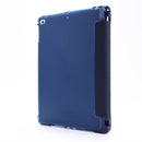 For iPad Air 2 Airbag Deformation Horizontal Flip Leather Case with Holder & Pen Holder(Dark Blue)