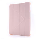 For iPad Air 2 Airbag Deformation Horizontal Flip Leather Case with Holder & Pen Holder(Pink)