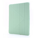For iPad Air 2 Airbag Deformation Horizontal Flip Leather Case with Holder & Pen Holder(Mint Green)