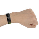 For Fitbit Charge 4 / Charge 3 / Charge 3 SE Watch Button Two Colors Silicone Replacement Strap Watchband(Black Rose Red)