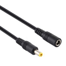 8A 5.5 x 2.5mm 1 to 2 Female to Male Plug DC Power Splitter Adapter Power Cable, Cable Length: 70cm(Black)