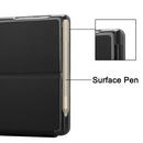 For Microsoft Surface Go 2 / Surface Go Voltage Elastic Texture Horizontal Flip Leather Case with Holder(Black)