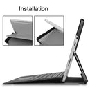 For Microsoft Surface Go 2 / Surface Go Voltage Elastic Texture Horizontal Flip Leather Case with Holder(White)