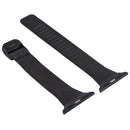 For Apple Watch Series 7 41mm / 6 & SE & 5 & 4 40mm / 3 & 2 & 1 38mm Milanese Stainless Steel Watch Band(Black)