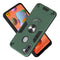 For Samsung Galaxy A11 / M11 2 in 1 Armour Series PC + TPU Protective Case with Ring Holder(Dark Green)