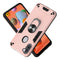 For Samsung Galaxy A11 / M11 2 in 1 Armour Series PC + TPU Protective Case with Ring Holder(Rose Gold)