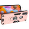 For Samsung Galaxy A11 / M11 2 in 1 Armour Series PC + TPU Protective Case with Ring Holder(Rose Gold)