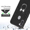 For Samsung Galaxy A11 / M11 2 in 1 Armour Series PC + TPU Protective Case with Ring Holder(Rose Gold)