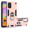 For Samsung Galaxy A31 2 in 1 Armour Series PC + TPU Protective Case with Ring Holder(Rose Gold)