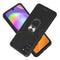 For Samsung Galaxy A31 2 in 1 Armour Series PC + TPU Protective Case with Ring Holder(Black)