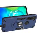 For Motorola Moto G8 Power 2 in 1 Armour Series PC + TPU Protective Case with Ring Holder(Royal Blue)