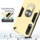 For Huawei Y9s / Honor 9X 2 in 1 Armour Series PC + TPU Protective Case with Ring Holder(Silver)