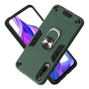 For Huawei Y9s / Honor 9X 2 in 1 Armour Series PC + TPU Protective Case with Ring Holder(Dark Green)