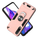For Huawei Y9s / Honor 9X 2 in 1 Armour Series PC + TPU Protective Case with Ring Holder(Rose Gold)