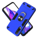 For Huawei Y9s / Honor 9X 2 in 1 Armour Series PC + TPU Protective Case with Ring Holder(Dark Blue)