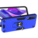 For Huawei Y9s / Honor 9X 2 in 1 Armour Series PC + TPU Protective Case with Ring Holder(Dark Blue)