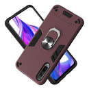 For Huawei Y9s / Honor 9X 2 in 1 Armour Series PC + TPU Protective Case with Ring Holder(Wine Red)