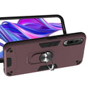 For Huawei Y9s / Honor 9X 2 in 1 Armour Series PC + TPU Protective Case with Ring Holder(Wine Red)
