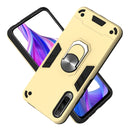 For Huawei Y9s / Honor 9X 2 in 1 Armour Series PC + TPU Protective Case with Ring Holder(Gold)