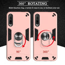 For Huawei Y9s / Honor 9X 2 in 1 Armour Series PC + TPU Protective Case with Ring Holder(Gold)
