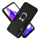 For Huawei Y9s / Honor 9X 2 in 1 Armour Series PC + TPU Protective Case with Ring Holder(Black)