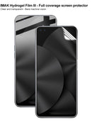For OPPO Realme X50 5G 2 PCS IMAK Hydrogel Film III Full Coverage Screen Protector