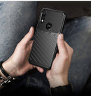 For Motorola Moto G8 Power Lite Thunderbolt Shockproof TPU Protective Soft Case(Black)