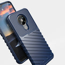 For Nokia 5.3 Thunderbolt Shockproof TPU Protective Soft Case(Blue)
