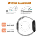 For Fitbit Versa 2 / Fitbit Versa / Fitbit Versa Lite Two Colors Silicone Watch Band, Size:S(Black Blue)
