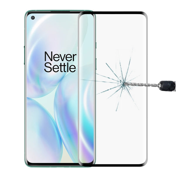For OnePlus 8 / 8 5G UW Verizon 3D Curved Edge Full Screen Tempered Glass Film