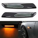 2 PCS Car Fender Light LED Leaf Board Side DC12V / 1.7W for BMW, Yellow Light, Style:D