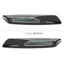 2 PCS Car Fender Light LED Leaf Board Side DC12V / 1.7W for BMW, Yellow Light, Style:D