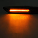 2 PCS Car Fender Light LED Leaf Board Side DC12V / 1.7W for BMW, Yellow Light, Style:D