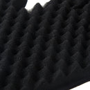 4 PCS Sponge Wipe Black Hair Styling Gloves(Double-Sided)