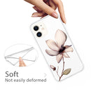 For iPhone 11 Coloured Drawing Pattern Highly Transparent TPU Protective Case(Lotus)