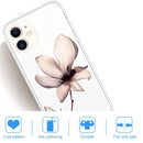 For iPhone 11 Coloured Drawing Pattern Highly Transparent TPU Protective Case(Lotus)